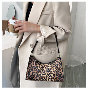 Fashion Zebra Print Luxury Handbag